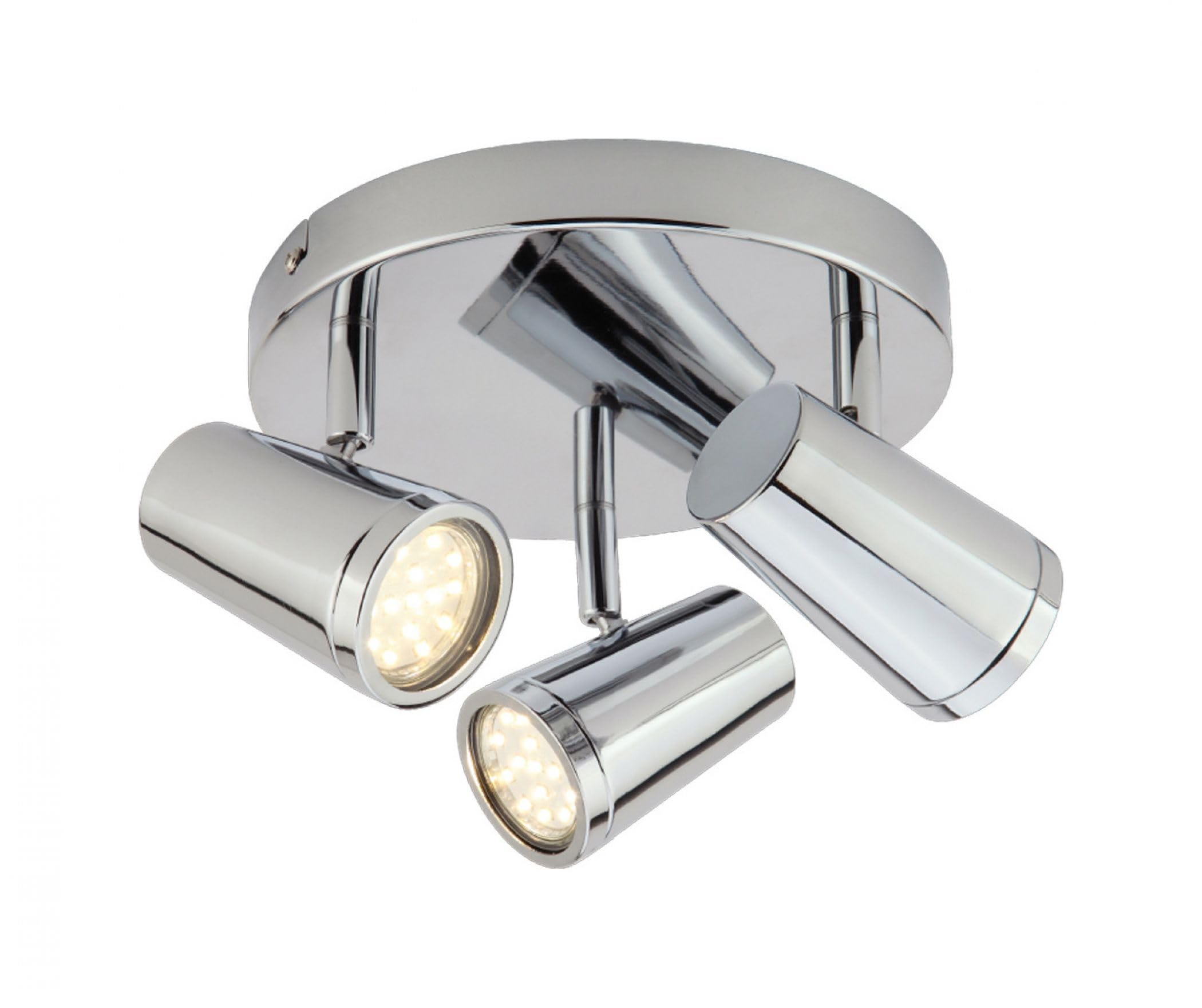Spa Chrome -35080-Chr Freya 3 Spot Light Plate, Ip44