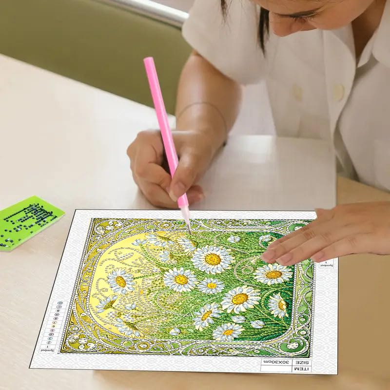 Amazon.co.jp: ダイヤモンドアートクラブ、小さな生花 ダイヤモンド