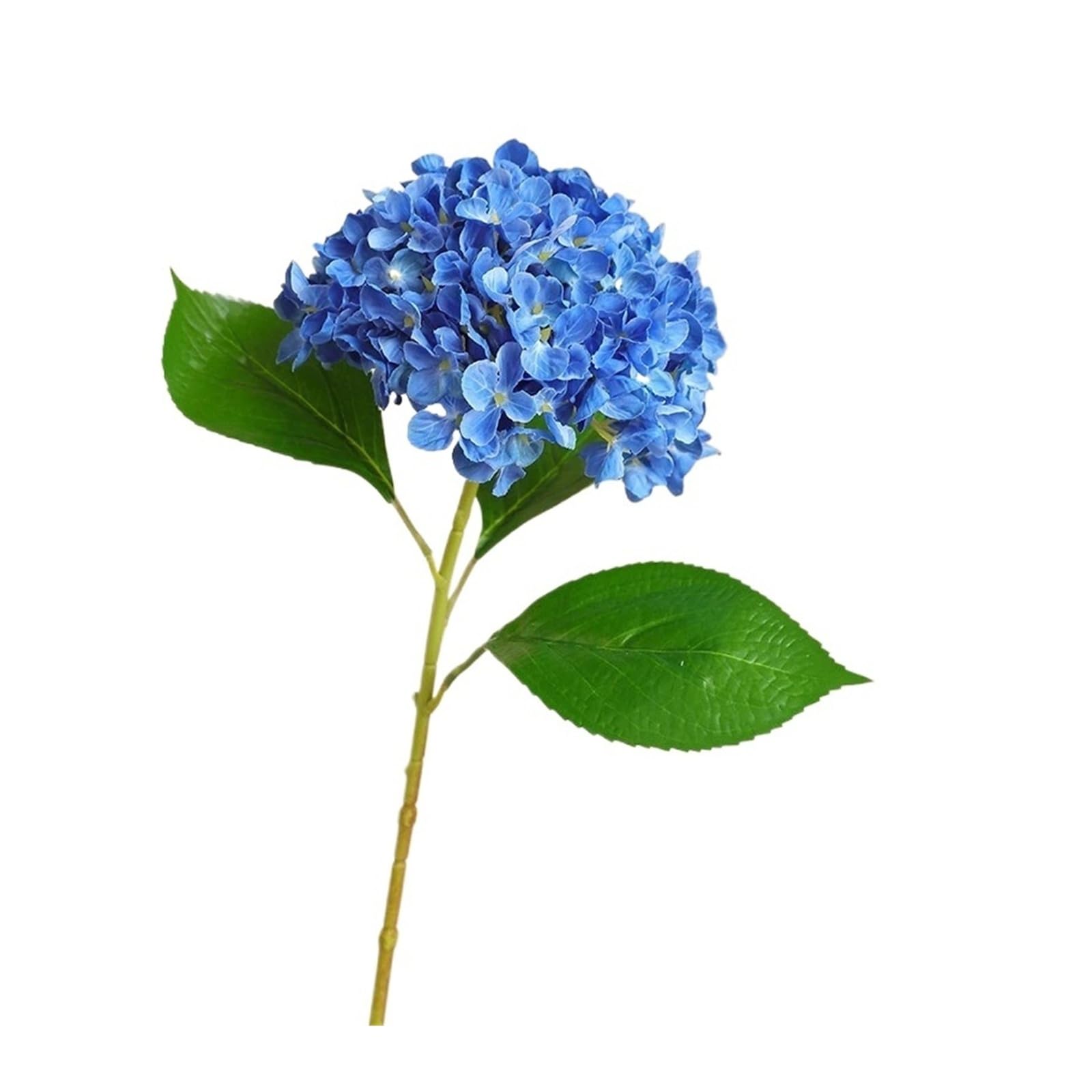 HamPaesk 2pcs Simulation Flowers Branch Plant Auditorium Decoration Fake Flower Artificial(Dark blue)