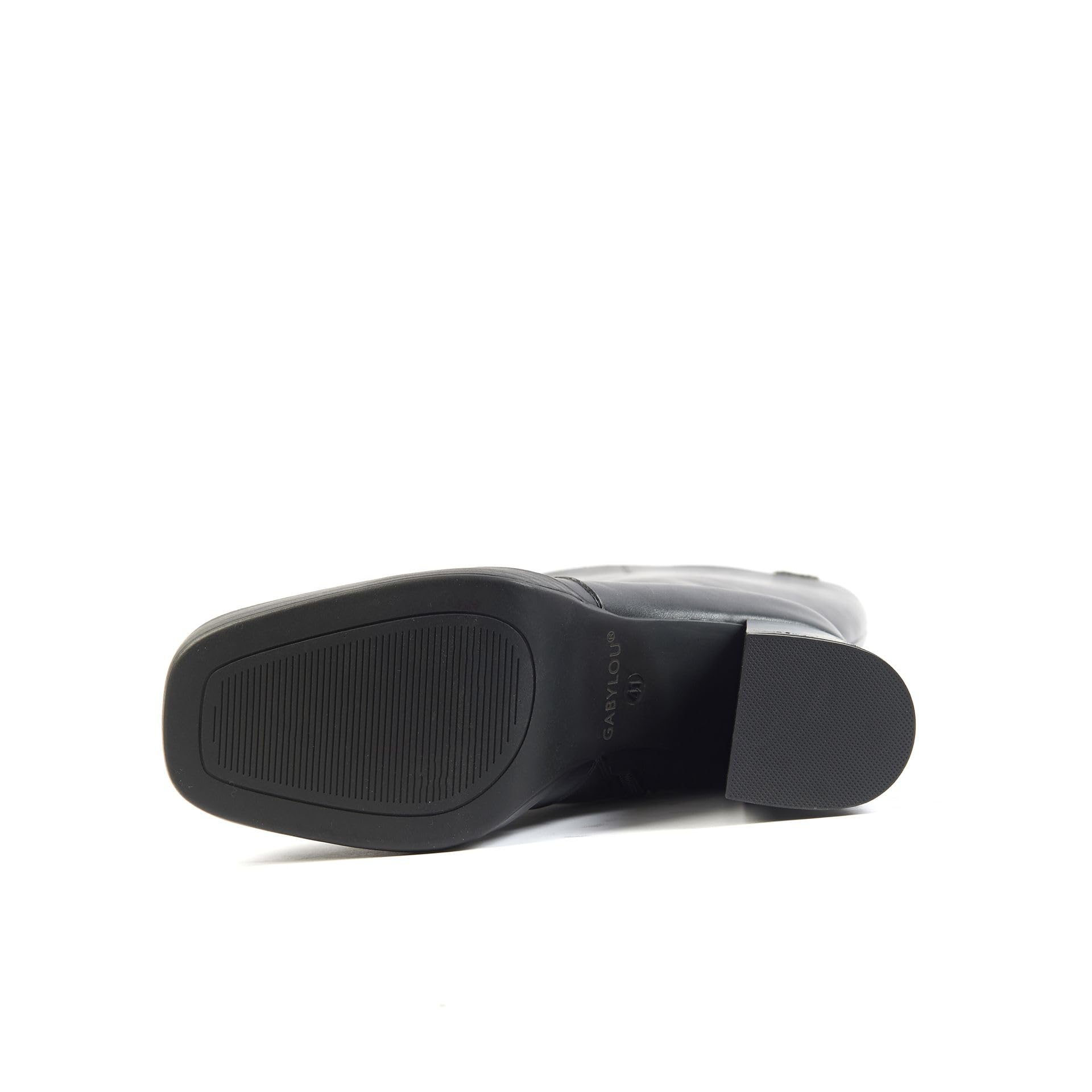 GABYLOU Stiefel mit breiten Waden 2XL - Modell Melissa, BlackBlack25, 41