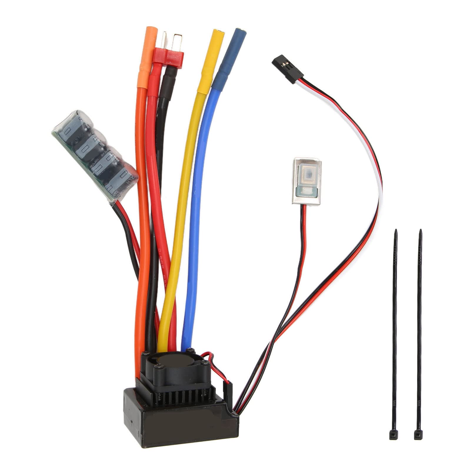 120A Brushless ESC, Sensored Sensorless, 1/8 1/10 1/12