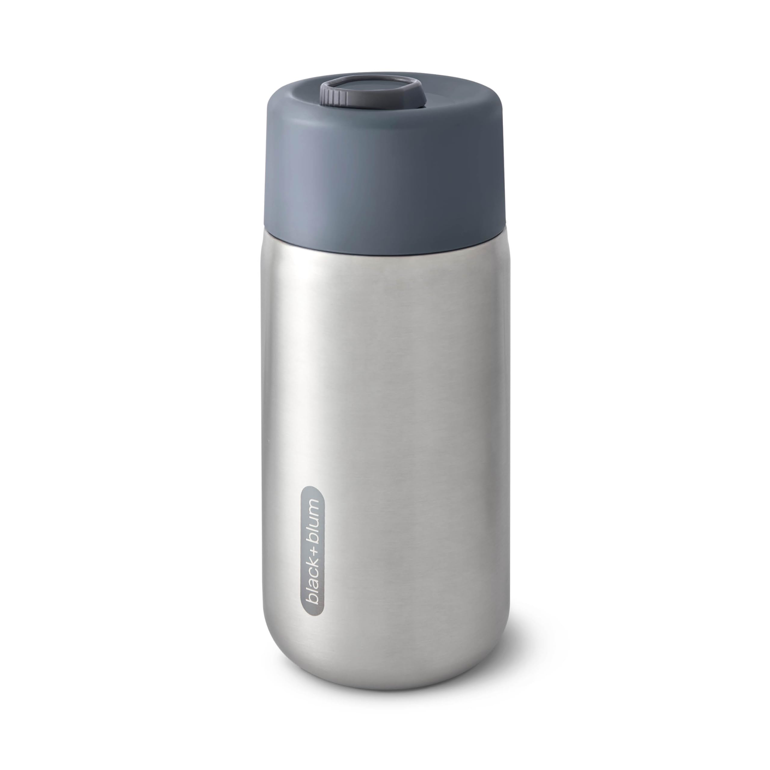 BLACK + BLUM Insulated Travel Cup, Tazza da caffè termica in Acciaio Inox, Ardesia, 340 ml