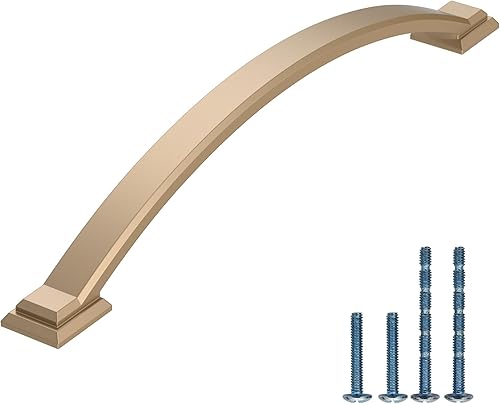 Miniatura 19 de AOOTOCH Paquete de 10 tiradores dorados para gabinetes (4 pulgadas) para armarios Oro,Latón antiguo,cepillado níquel,Mate negro,Champagne