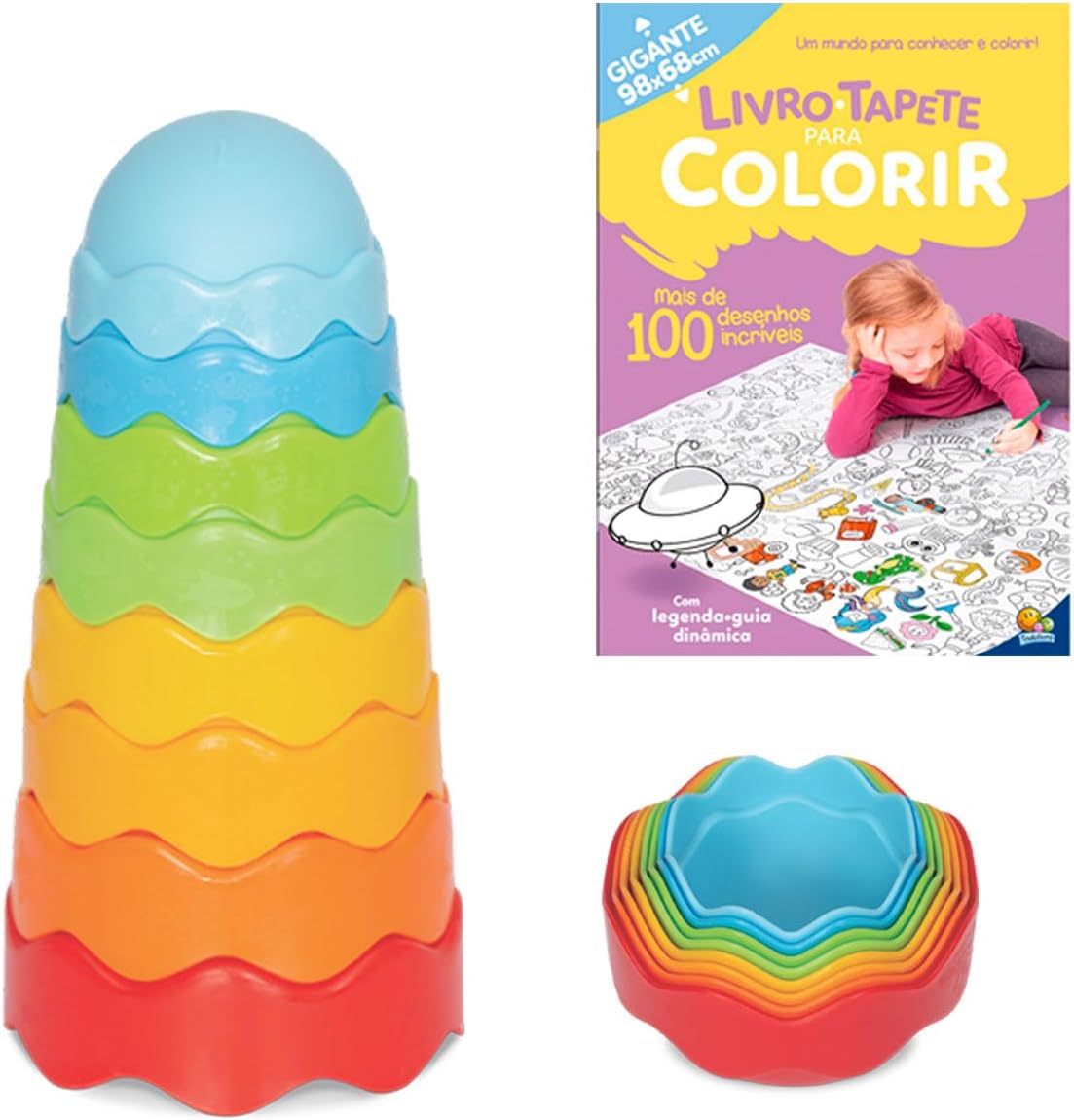 Torre de Empilhar Didático