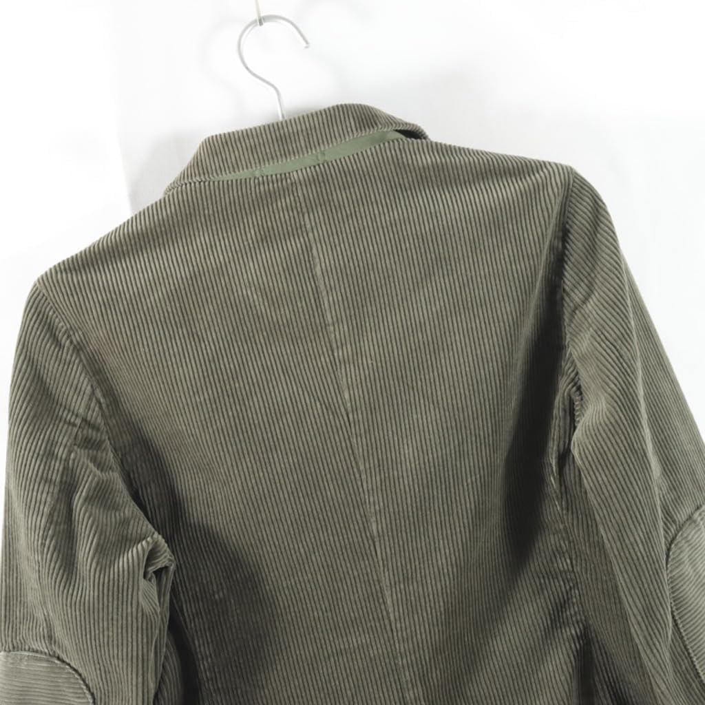 VENNYNG Boys Corduroy Suit Jacket for Kids Christmas Blazer with Elbow Pathes Children Formal Outfits School Activities