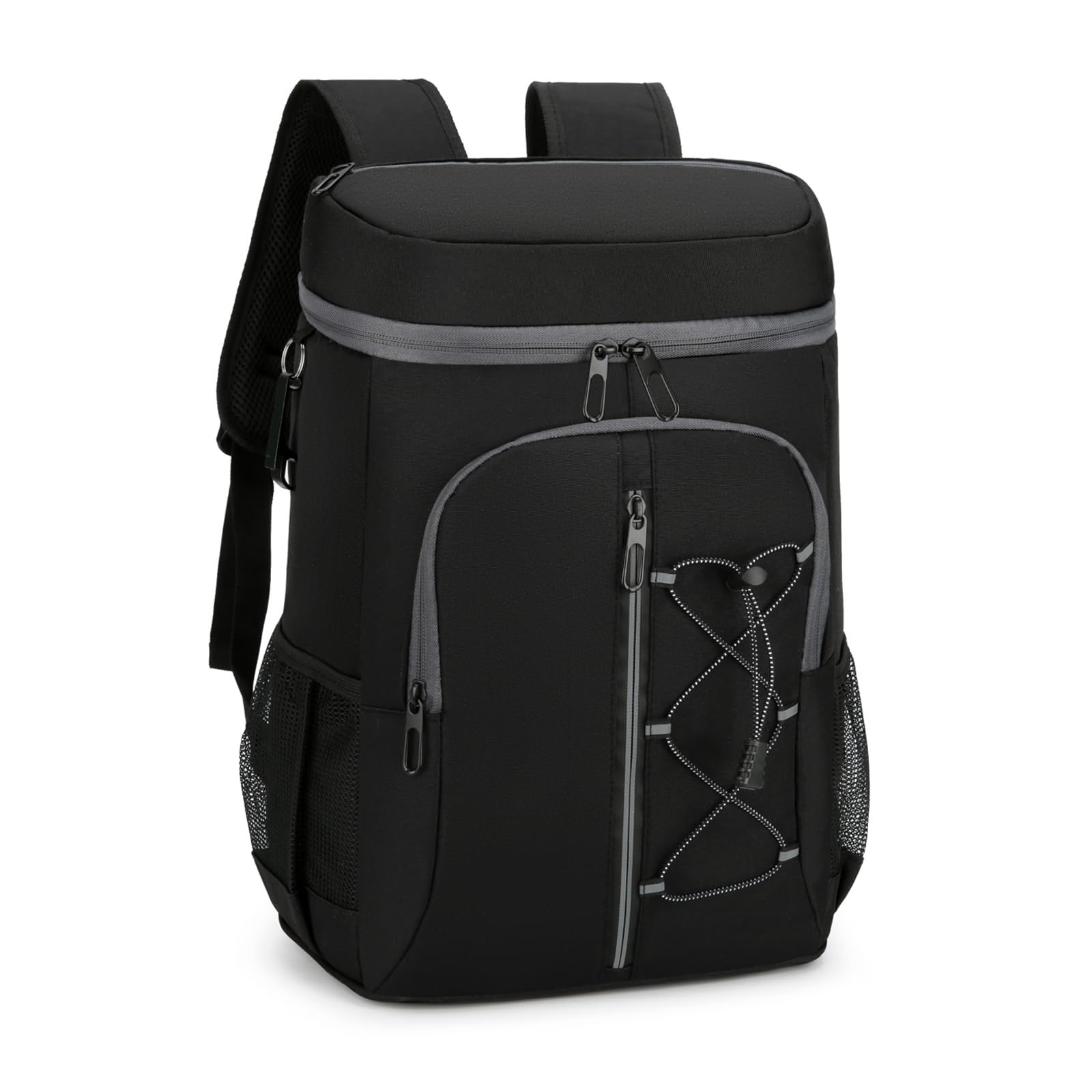 JANSBEN Kühltaschen 28 Liter Picknickrucksäcke mit Flaschenöffner Picknickkorb Wasserdicht Kühlrucksack Isoliertasche Thermotasche Lunchtasche für Arbeit,Ausflug, Picknic, BBQ,Camping, Schule, Strand