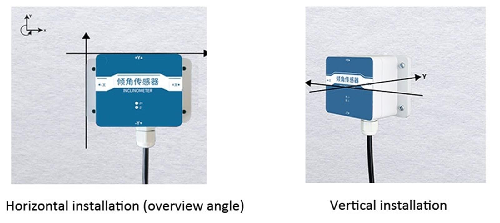 RS485 Non-Contact Industrial Tilt Sensor Digital Crane Six axis Angle Inclination Sensor for Solar Tracking System(0-10V Double axis)