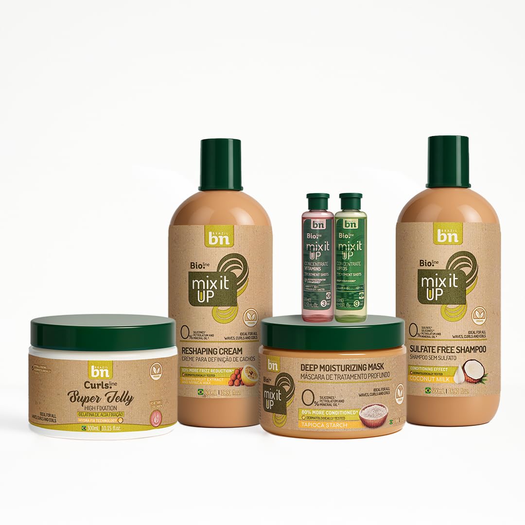 Kit Ondas Sublimes - Hidratación, Nutrición y Brillo - Cabello Suelto, Definido y Sin Frizz - Rutina Completa para Ondas Naturales y Radiantes