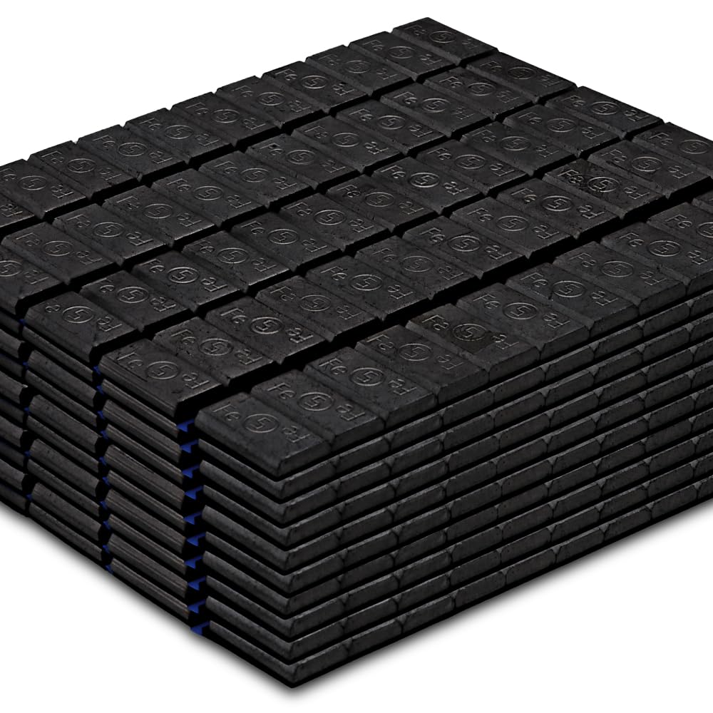 Amazon.co.jp: バランスウエイト ブラック 3kg（5g刻み・12連×50個