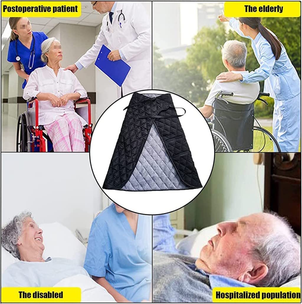 Manta para Las piernas de la Silla de Ruedas, Fundas cálidas para sillas de Ruedas, Fundas de Invierno a Prueba de Viento para sillas de Ruedas para Adultos, Fundas cálidas acogedo
