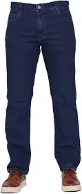 Calça Masculina Jeans Elastano GG Plus Size Malloy
