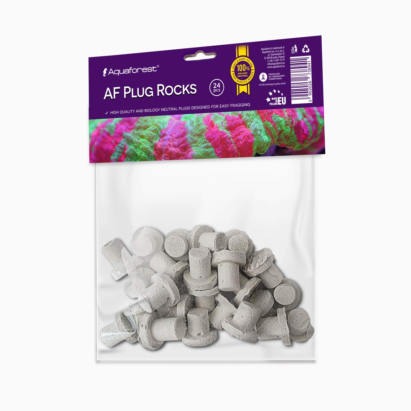 Aquaforest AF Plug Rocks 24pcs (B089Q9HYCQ) Amazon Price History, Amazon Price Tracker