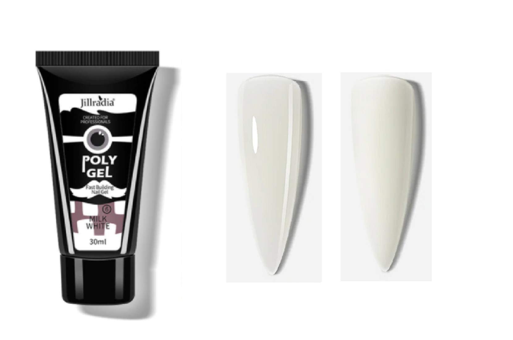 VIKSON INTERNATIONAL 30ML MILK WHITE Polygel For Nails Extensions Finger nail art Manicure Acryl gel Varnish hybrid UV Poly gel nail polish-image-9