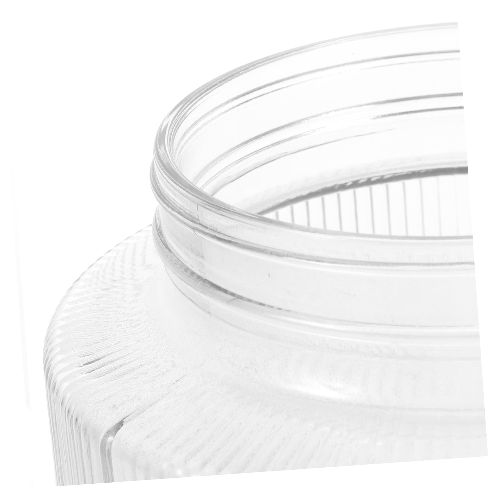Toyvian Dispensador de Cócteles de Vidrio para Nevera de 2.8l Grifo, Material Seguro de Acero Inoxidable y Diseño Simple para Uso en Fiestas Casa