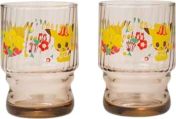 Amazon.co.jp: ポケモンセンターオリジナル 水飲みグラス(2個セット Amazon.co.jp: ポケモンセンターオリジナル 水飲みグラス(2個セット