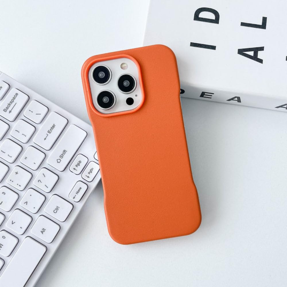 Amazon.co.jp: フレームレスレザーケース iPhone 14 Pro Max 14 Plus