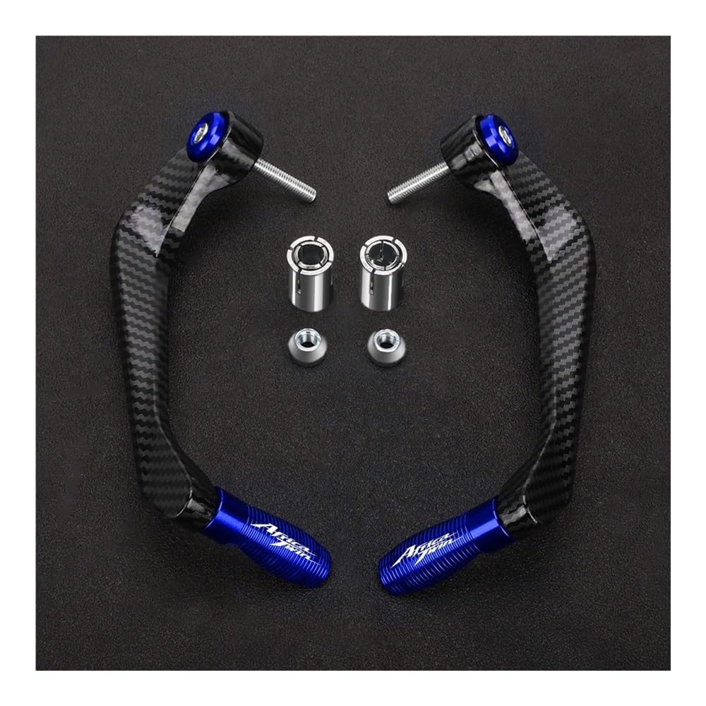 Beqlxta Blue With Logo Brake Lever Guard For Xrv750 For Africa Twin Crf1000l Crf1100l Motorcycle Handlebar Brake Clutch Lever Hand Guard Protector Handguard(Blue With Logo)