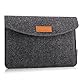 MoKo 9-11 Filz Tablet Hülle, Filz Tasche Kompatibel mit iPad air 5 10,9 2022/iPad Air 4 10,9/iPad Pro 11 2021/iPad 9/8 10,2/Galaxy S8 11/iPadAir 3 10,5/Pro 10,5/Pro 11/iPad 9,7, Dunkel Grau