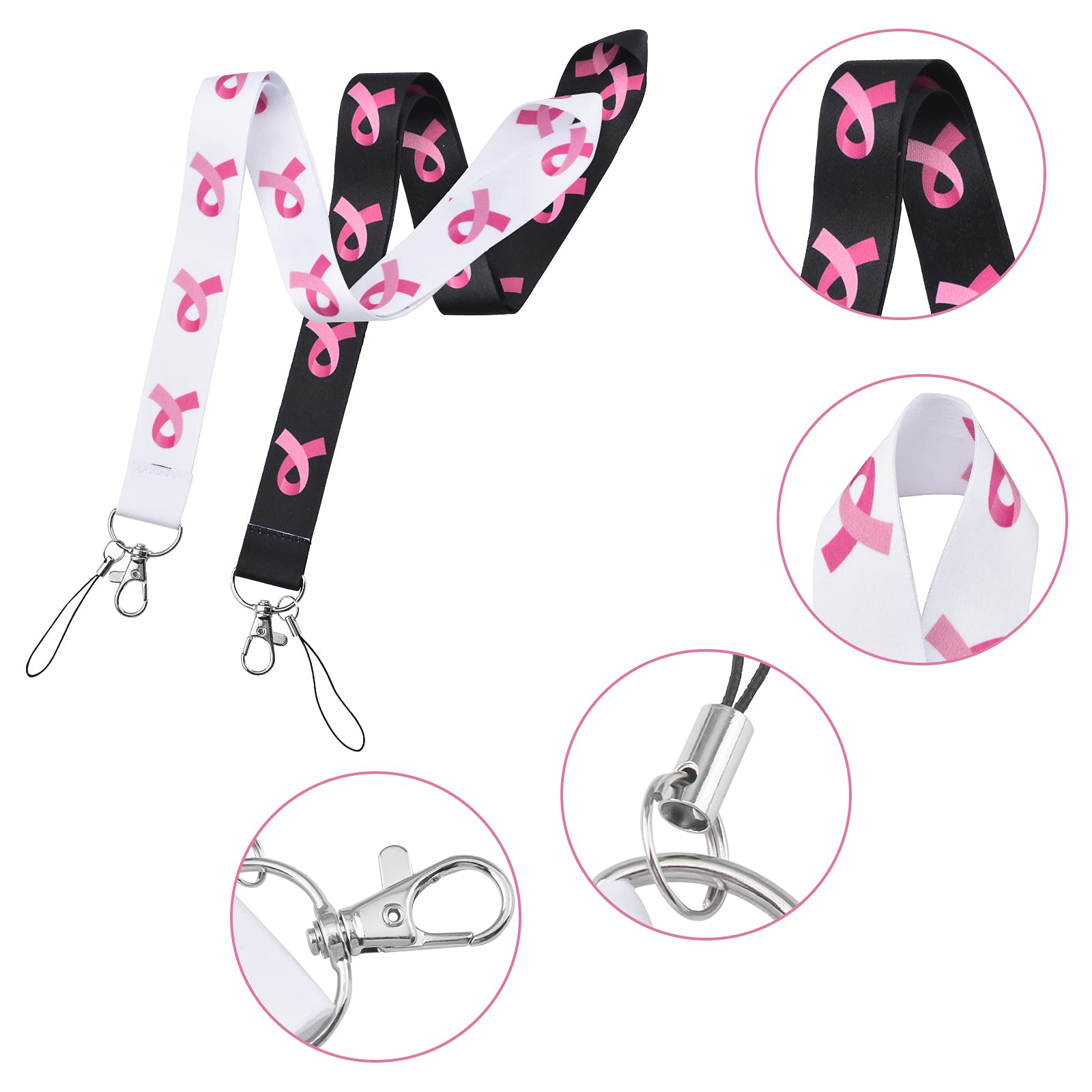 Tela Llavero Cinta Rosa, Tela Clave Fob, Concientización Sobre El Cáncer De Mama, Cáncer Conciencia Llavero, Muñeca Clave Fob - México