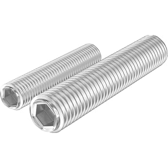 20 St ck Madenschrauben M5   25 mm 304 Edelstahl A2 V2A DIN 913 Innensechskant Gewindestifte Kann im Freien benutzt werden