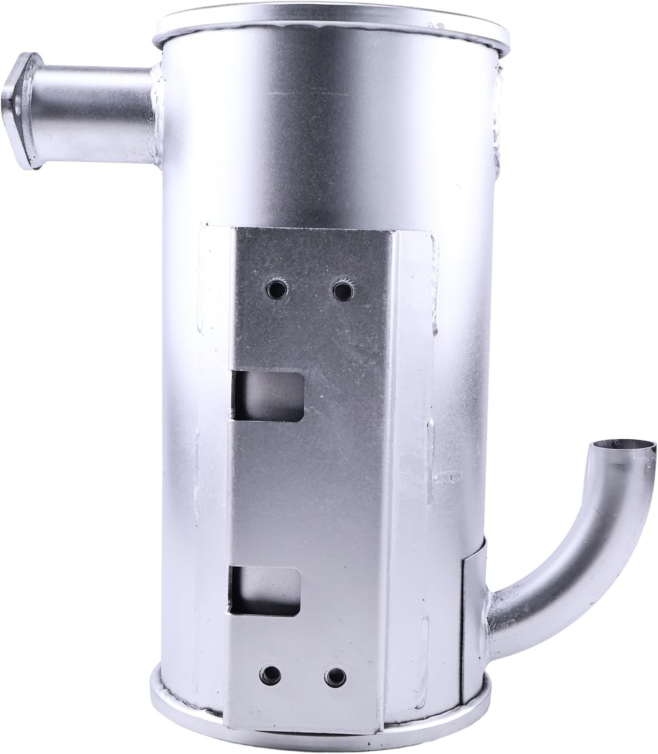 FridayParts Muffler RC461-42403 RC461-42404 RC461-42407 Compatible for Kubota Engine D1703 Excavator KX91-3S2 U35-S2 KX91 U35 KX91-3S2CA U35-S2CA Replacement