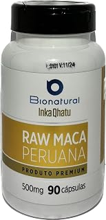 RAW MACA PERUANA 500MG - 90 CAPS INKAQHATU