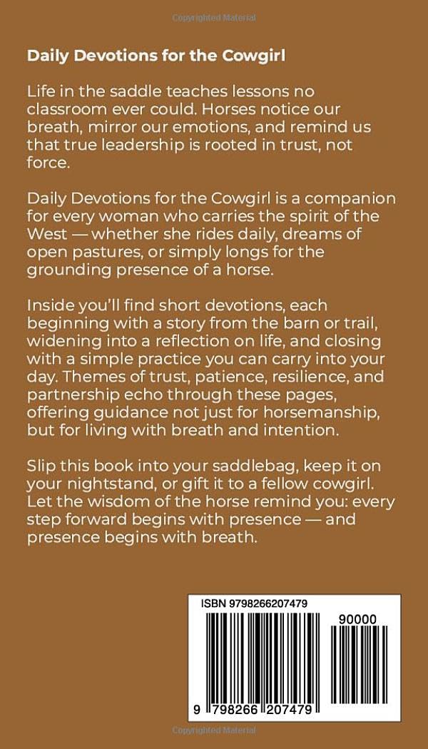 Daily Devotions for the Cowgirl: Lessons in Trust, Breath, and Horse Sense - Image 2