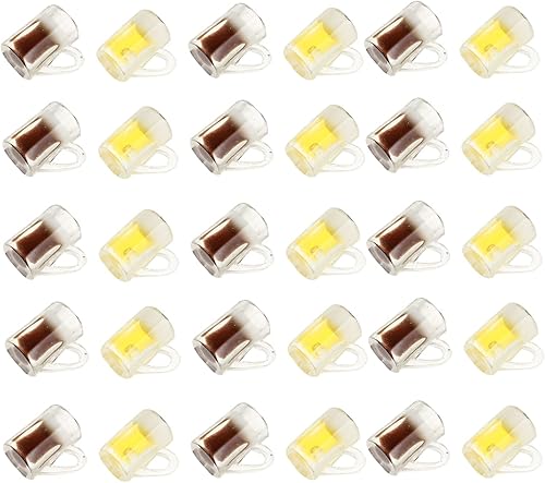 Miniatura 2 de 120 piezas de botella de cerveza de resina, casa de muñecas, modelos de cerveza DIY, casa de muñecas artesanal, miniaturas, decoración de cerveza,