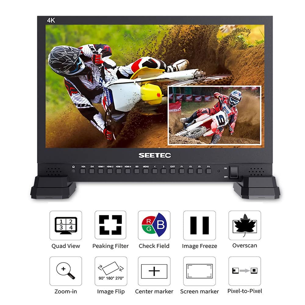 Amazon.co.jp: SEETEC 4K156-9HSD 15.6インチIPS 3G SDI放送