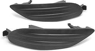 Qiilu for Toyota Corolla Sedan 05-08 Pair of Front Bumper Fog Light Grille Cover 5212702170 Fog Light Grille Car Fog Light Grille Pair of Front Bumper Fog Light Grille Fog Light Grille Cover Fog Light