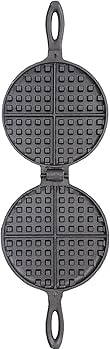 Amazon.com: Rome's #1100 Old Fashioned Waffle Iron, Cast Iron