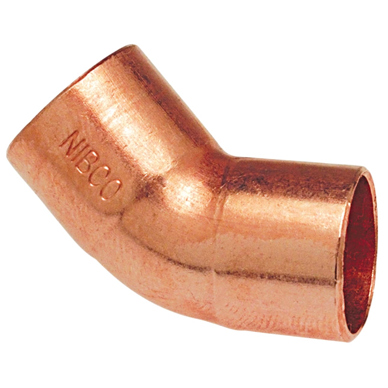 Coude cuivre 2 pouces Nibco 45 raccordement tuyauterie