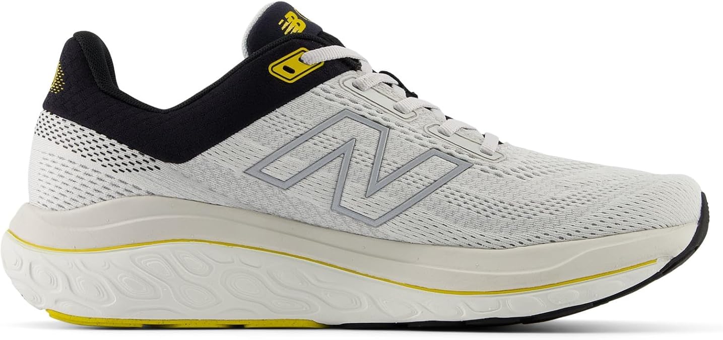 New Balance ML574 Men's Trainers, Grey Matter Black Ginger Lemon | Casual Shoes