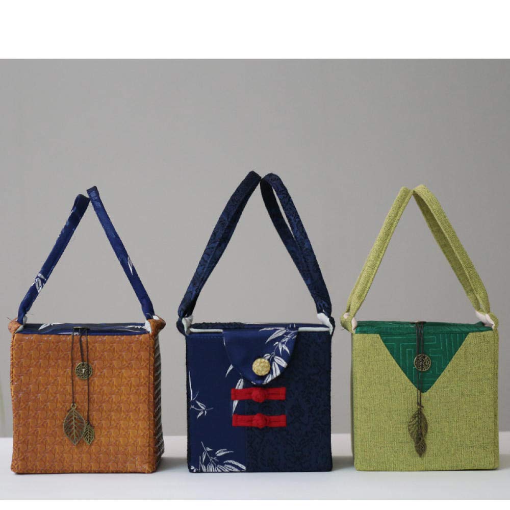 Housse De Rangement En Tissu Pour Galette De Thé Pu'er - Format Carré 20x20 Cm - Protection Et Cadeau Idéal