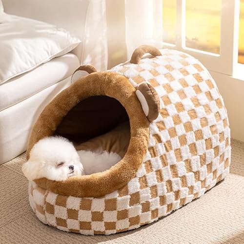 ペットベッド 猫ハウス 暖かい 冬用 犬 ハウス 滑り止め ラウンド 可愛い ペットハウス 分厚い 保温 猫用 ハウス ふわふわ 犬用 猫ベッド ペットソファ 寒さ対策 犬ベッド 犬小屋 犬猫用 洗える ペット用品