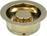 KINGSTON BRASS BS3002 Fabriqué pour égaliser la plaque d'élimination des ordures, 4-1/2", poli Brass