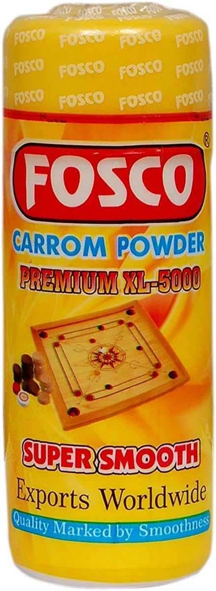 OnekbhaloFosco Tournament Extra Smooth Fine Carrom Powder (70g) by Kingsmen Line