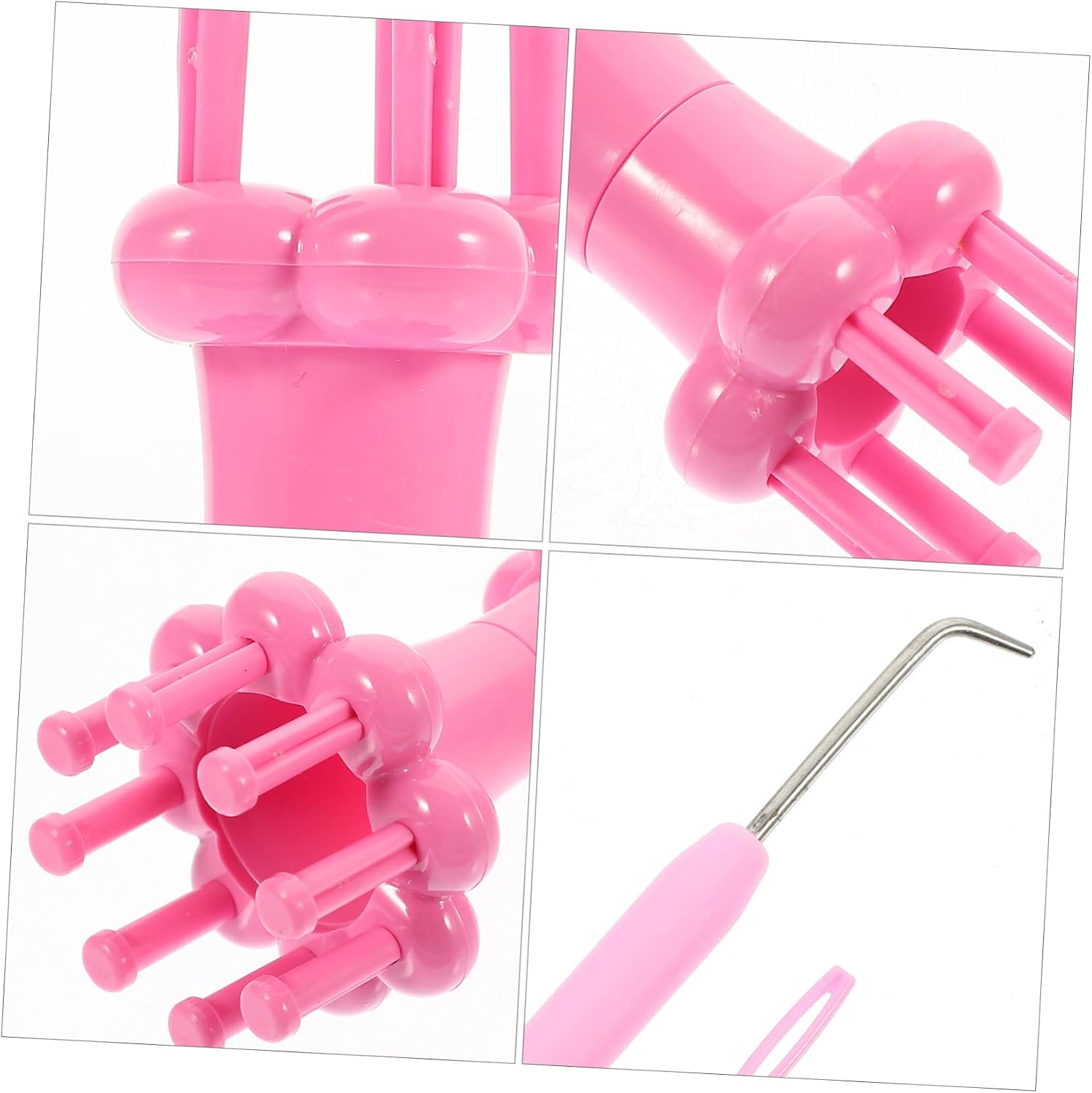 BELLIFFY 2sets Double-Headed Knitting for Yarn Craft for Beginners and Weaving Projects