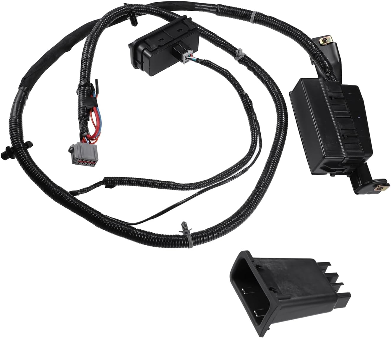 Motoforti 1 Set Auxiliary Upfitter Switch Panel Kit for Ford F-250 F350 F-450 F-550 Super Duty 2005-2006 Auxiliary Switch Panel Wire Harness Wiring Long-lasting