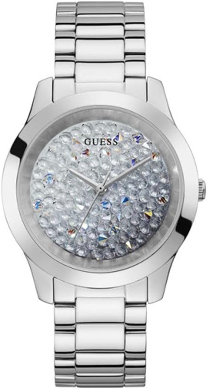 GUESS Women Analog Watch with Stainless Steel Strap GW0020L1