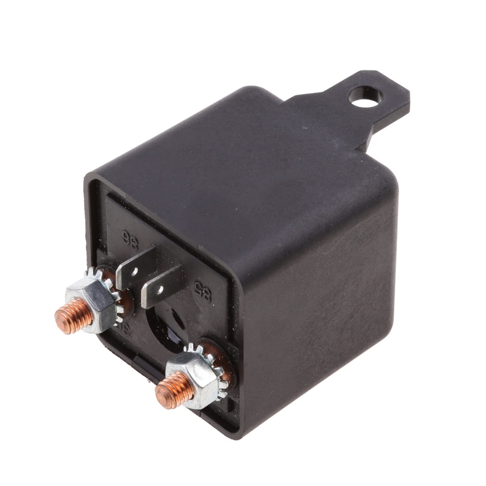 SPABOY Relé de 12 V CC, 200 amperios, Interruptor de relé de Motocicleta de Carga Dividida, relés de 4 Pines for camión, Barco, relé de solenoide Marino, Piezas de Arranque