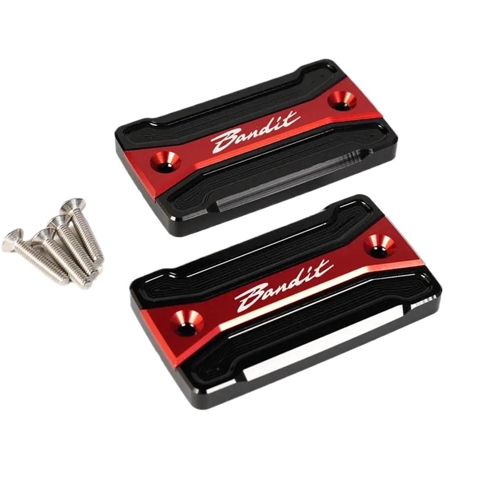 LOTFI Passend for Suzuki Bandit 650 GSF S650 Bandit 1250 S 1200/1200S, Zubehör, Motorrad-Bremsflüssigkeitsbehälter-Abdeckung, Motoröl-Einfülldeckel (Size : A Set Blue)