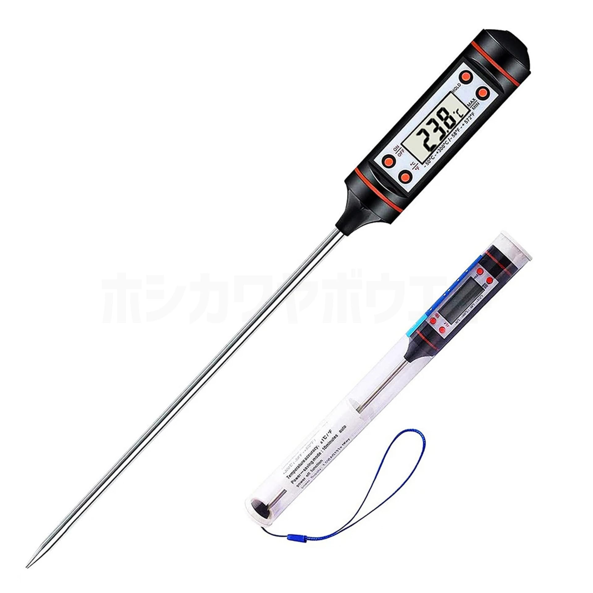 Industrial Digital Thermometer with Battery for AC Cooler Gas Refill Repair R134a R12 unitool-001 Black/Black