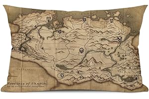 Skyrim You're Finally Awake Throw Pillow Case