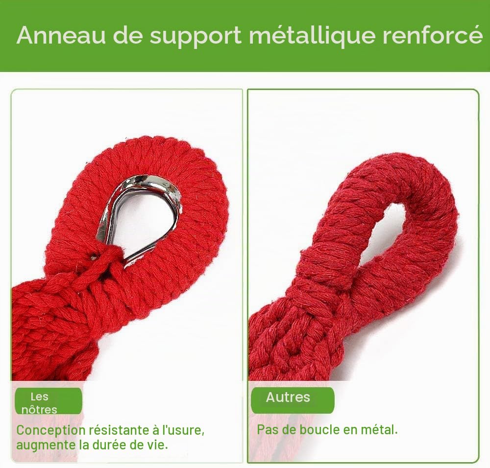 Goutime Hamac Double de 2,6 m avec Support, capacité de 250 kg, Comprend Un Sac de Transport Portable Parfait pour la terrasse intérieure, la terrasse, la Cour, Le Balcon (Bleu et Vert)
