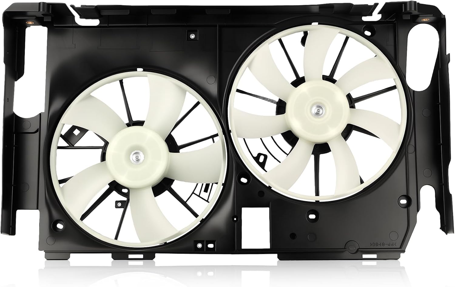 620-512 Radiator Cooling Fan Fit for Toyota RAV4 2.4L 2.5L 2006-2012, for Lexus IS350 2006-2013 Replacement Radiator Fan Assembly 1636128240 1636131160 1636328170 1636328290 1671128230