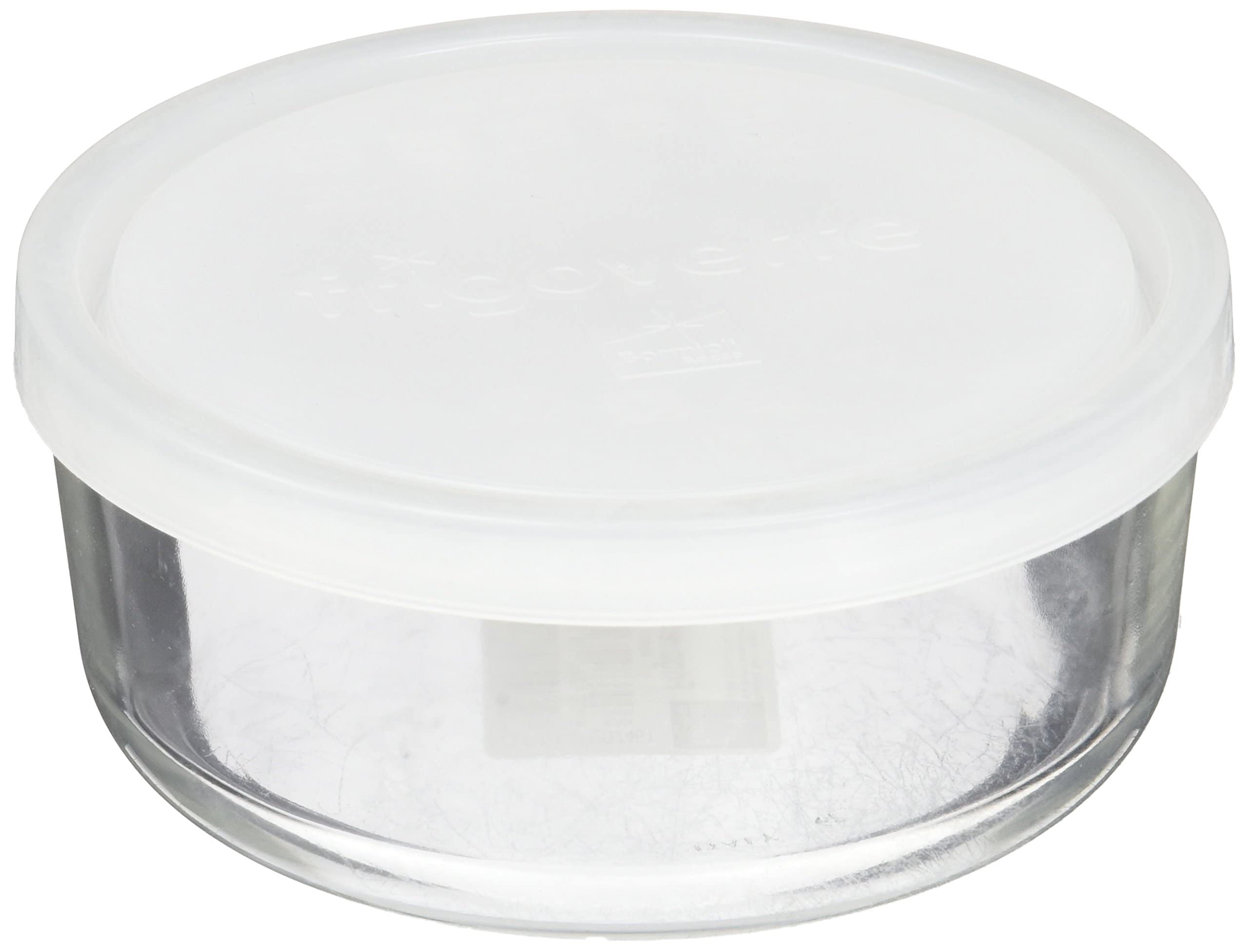 UBERSWEET® Frigoverre Round Storage Container with Frosted Lid, 10-1/4-Ounce