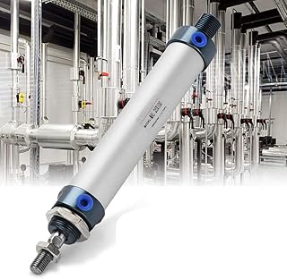 25mm Air Cylinder Bore 100mm Single Rod Mini Pneumatic Air Cylinder Stroke Double Aluminum Alloy Cylinder Acting Hydraulic Equipment