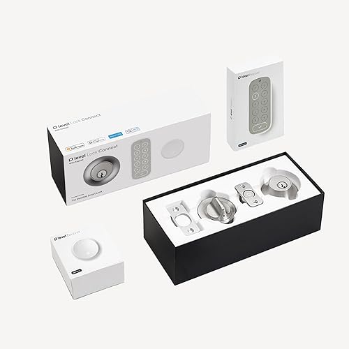 Miniatura 11 de Level Lock+ (Wi-Fi) Smart Lock - Cerradura inteligente más pequeña del mundo más llaves de Apple Home - Bloqueo/desbloquea desde cualquier lugar -