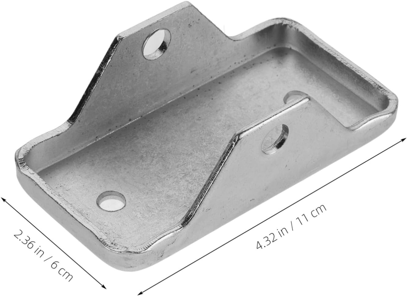 Trailer Jack Foot Pad with Safety Pin and Base Stabilizer Jack Foot Bracket Set for Camper and Rv Heavy-Duty Trailer Accessories